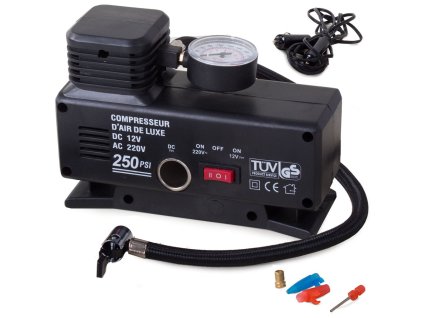Kompresorové čerpadlo do auta 230v 12v 250 psi