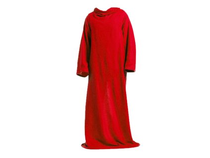 Přiléhavá fleecová deka na čtení