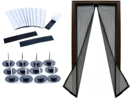 Samozavírací síť proti hmyzu 210 cm