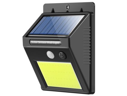 Solární lampa 48 led se soumrakovým senzorem pohybu