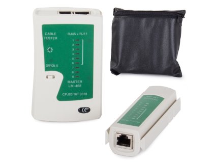 Tester síťových kabelů rj45 rj11 case