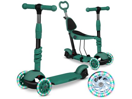 Ricokids Todi tříkolová koloběžka - zelená -  Poškozený obal