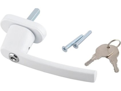 Bezpečnostní klika na okna Barva: Bílá