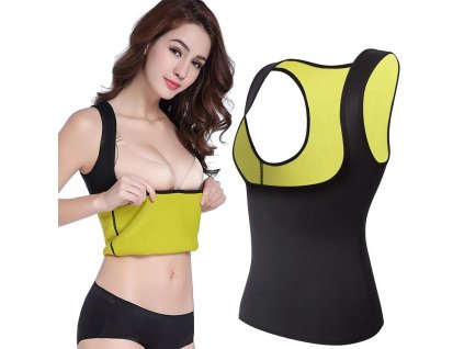 Dámské neoprenové fitness tričko na hubnutí