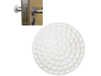 Samolepicí nárazník na kliku dveří na stěnu