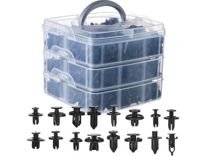 Sada čalounických kolíčků do auta 620 kusů