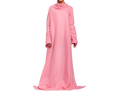 Přiléhavá fleecová deka na čtení