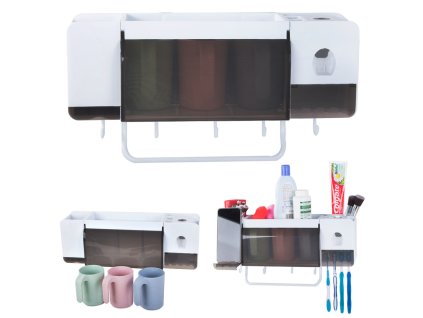 Organizér na zubní kartáčky a zubní pastu