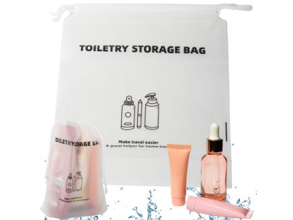 Cestovní taška na kosmetiku a toaletní potřeby do letadla