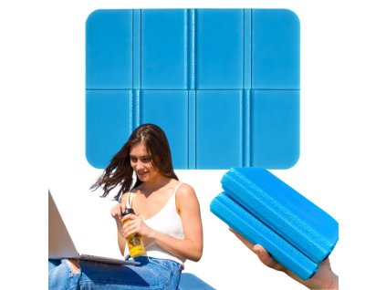 SKLÁDACÍ PODLOŽKA NA SEZENÍ KEMPOVÁNÍ KEMPOVÁNÍ PLÁŽ KARIMATKA