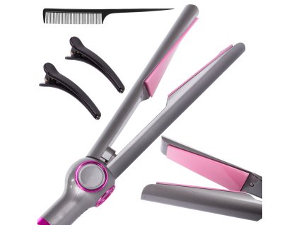 Žehlička na vlasy keramická kulma 2v1 lcd