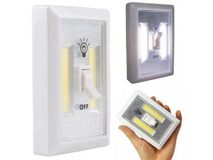 Bezdrátová led lampa s magnetem na spínači