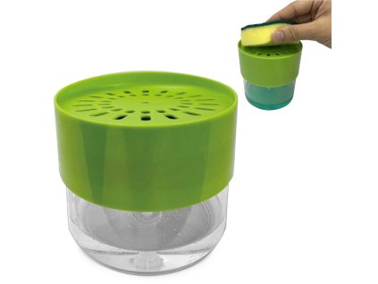 Dávkovač na mycí prostředky dávkovač houbiček na nádobí