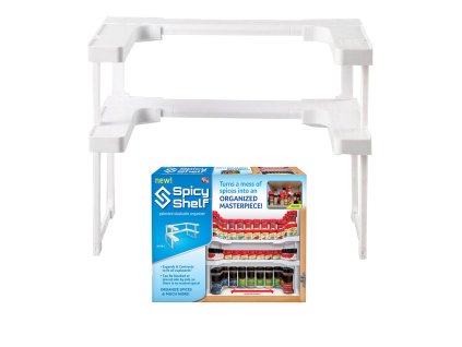 Organizér odpadkových košů police v kuchyňské skříňce