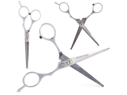 Rovné kadeřnické nůžky z ostré oceli