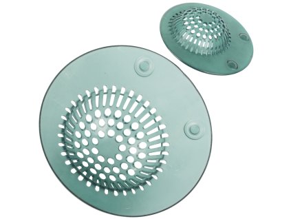 Silikonové sítko pro odtok z kuchyňského dřezu s přísavkami samolepicími