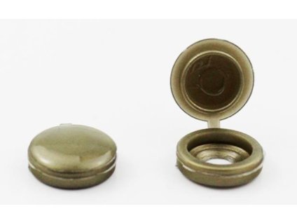 KRYTKY NA ŠROUBY 100 KS ZLATÉ (400)