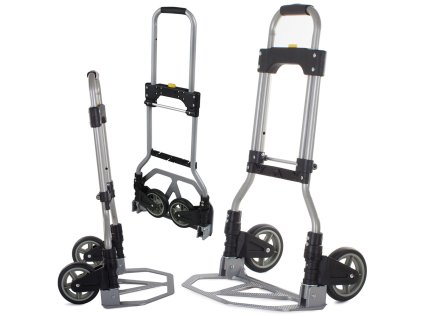 Plochý skládací skladový vozík 70 kg
