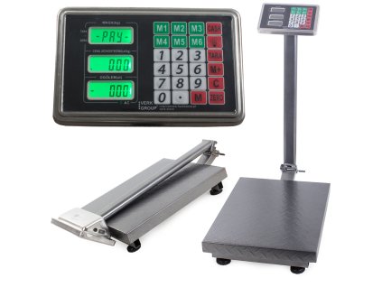 Elektronická skladová váha 300 kg lcd