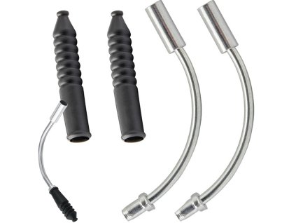 90stupňová trubka pro brzdy jízdních kol s gumičkami v-brake sada