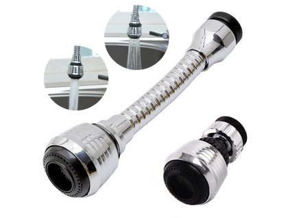 Prodloužení kohoutku perlátor chrom flex