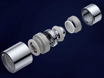 Nástavec perlátoru baterie pohyblivý 360 variabilní výtok