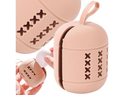 Držák houbičky na make-up silikonový závěsný zásobník na kosmetiku