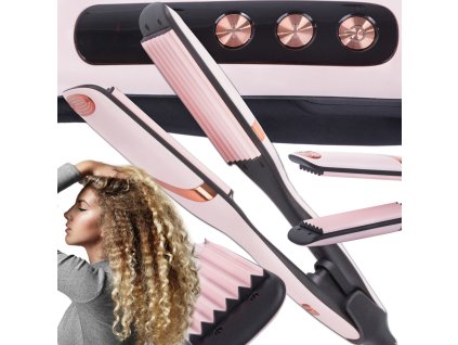 Kadeřník na vlasy keramická ionizace regulace teploty vlny kudrlinky