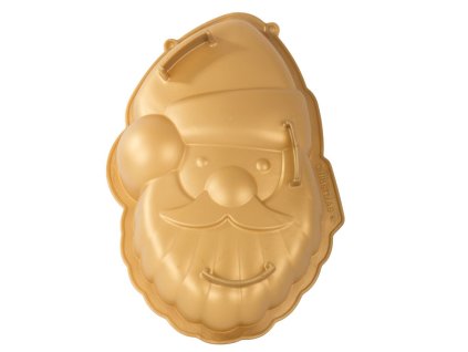 Forma na pečení santa claus velká silikonová forma na dort vánoční