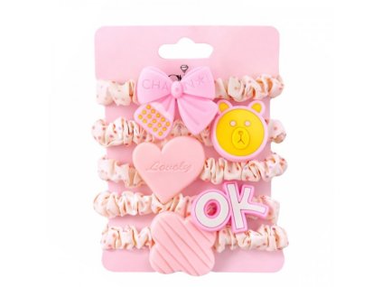 Sada 5 gumiček v 1 na odznaku Sweet GUM125R