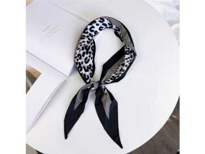 Šátek, zvířecí vzor, ​​šedá SZAL43WZ2