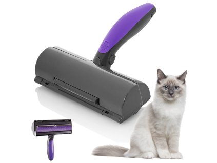 Kartáčový váleček na čištění psích chlupů led