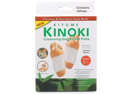 Detox kinoki čističky na nohy 10 ks.