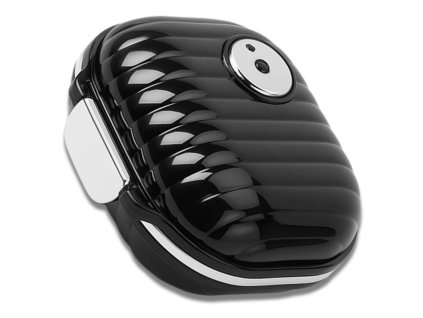 Organizér na léky, krabička, kazeta, 7 dní, elegantní černá