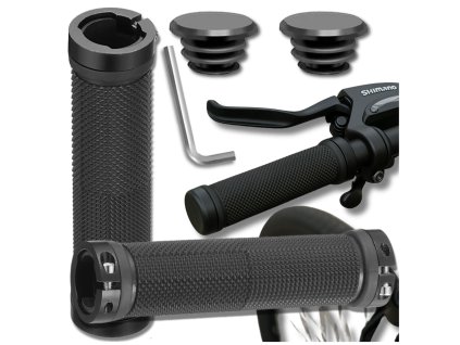 Rukojeti na řídítka jízdních kol, gripy, protiskluzové rukojeti jízdních kol