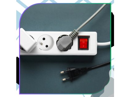 GRUNDIG prodlužovací kabel 1,5 m, 3 zásuvky, SADA 3 KS