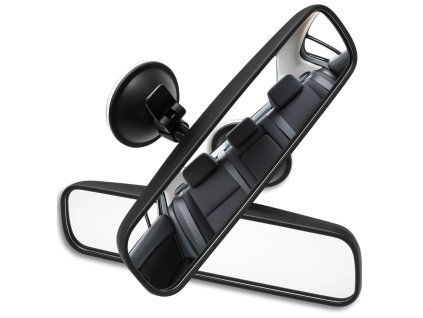 Univerzální vnitřní zpětné zrcátko do auta s přísavkou