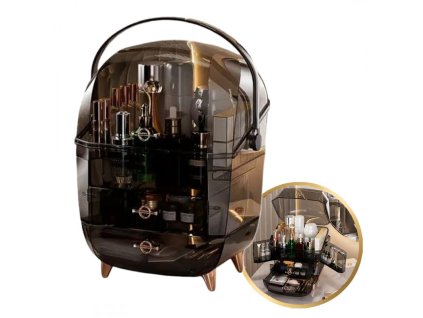 Organizér na kosmetiku, šperky XL víceúrovňový 27x21x39 cm CB76CZ