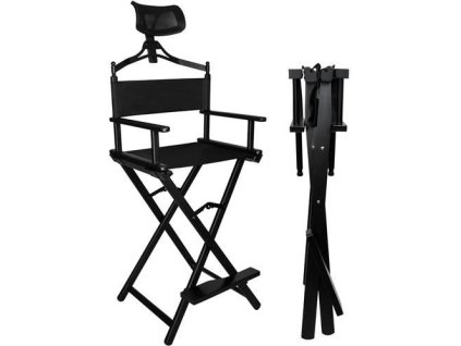 Hliníkové kosmetické křeslo s opěrkou hlavy