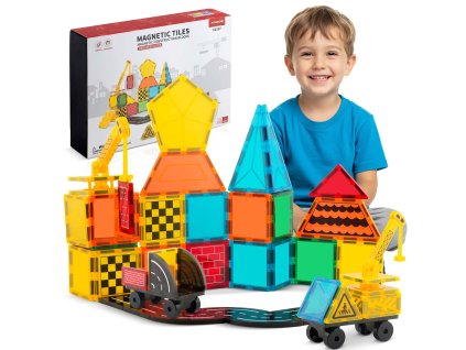 Magnetické vzdělávací stavebnice 72 ks RK-780 Ricokids