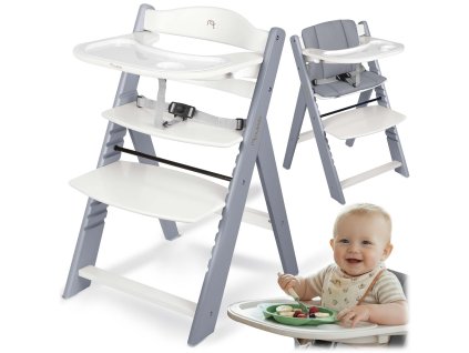 Dřevěná jídelní židlička Nukido Nelo