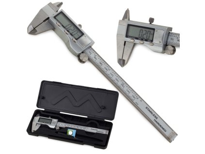 Elektronický kalibr na kov l150 lcd digitální