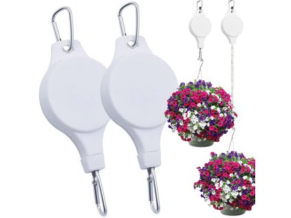 Háček na rostliny s výsuvnou nastavitelnou rukojetí