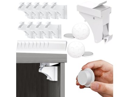 Magnetický nábytek bloker pro děti 10 kusů