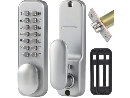 Kódový zámek mechanický kódový zámek klávesnice rukojeť bez baterií