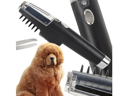 Elektrický hřeben na vlasy pro psy kočky zvířecí srst