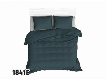 Bavlněné povlečení 200x220 1841E smaragdová 74 jednobarevné