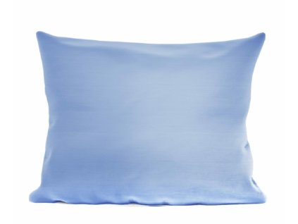 Bavlněný povlak na polštář 60x60 modrý 11 jednobarevný