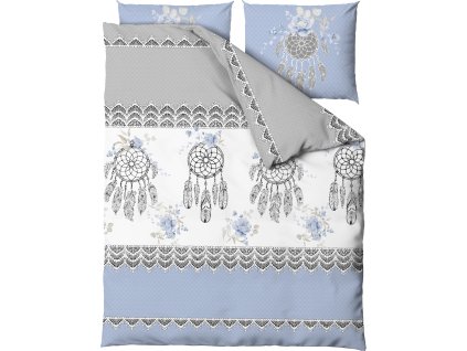 Saténové povlečení 160x200 Boho Zaratex