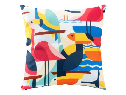 Dekorační povlak na polštář 43x43 Smr 11 vícebarevný 210g/m2 Darymex